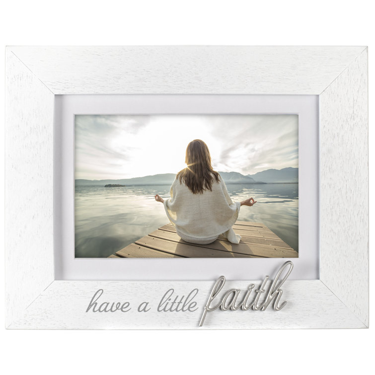 Latitude Run® Have a Little Faith Picture Frame Wayfair